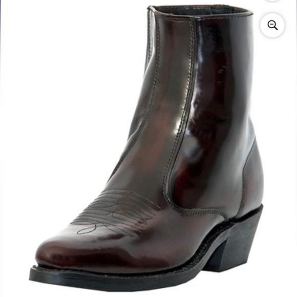 BRAND NEW Size Laredo Men's SIDE ZIPPER WESTERN BOOTS ROUND